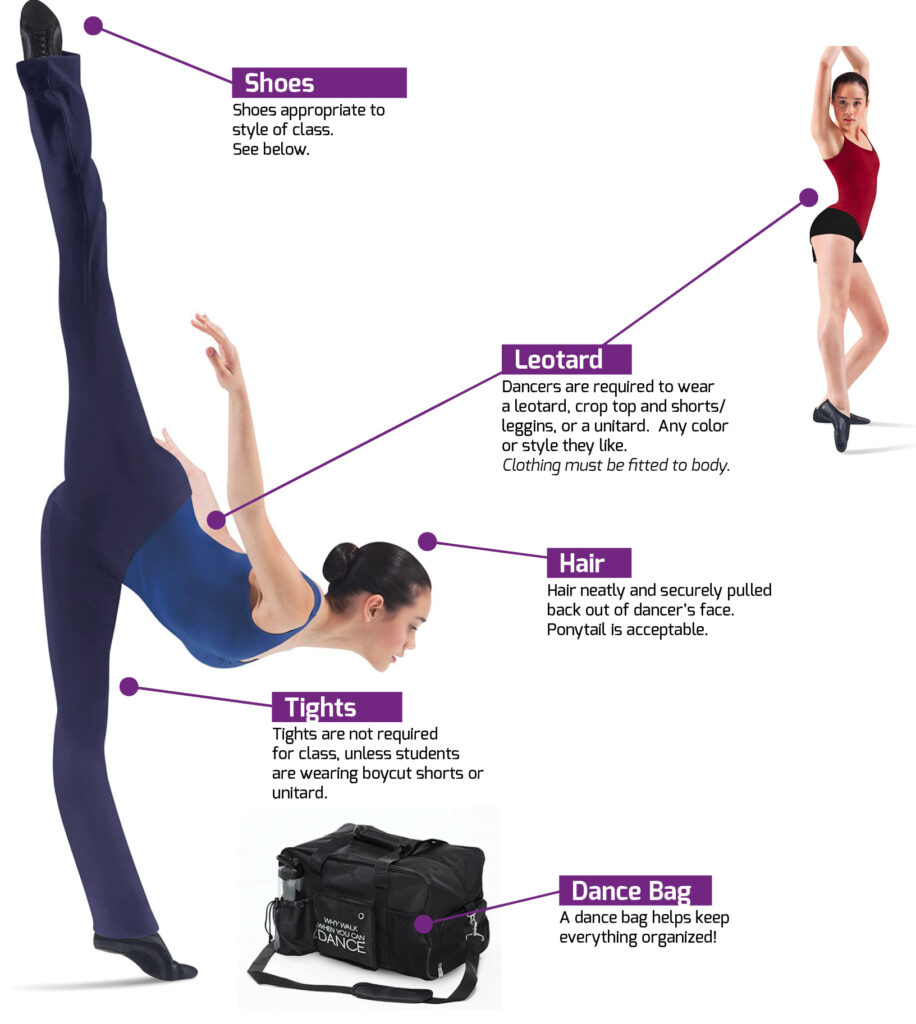 Jazz, Tap, Lyrical, Turns and Jumps Dance/10