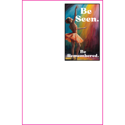 <b>Quarter Page</b><br> (2.375"w x 3.875"h)